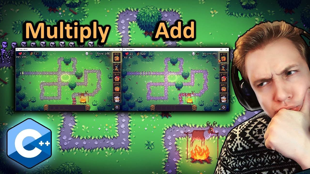 C++ OpenGL Game | Light Map (Tangy Defense 04/11) - YouTube