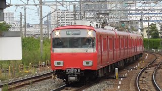 名鉄6500系6502F(6402F) 5180Fﾚ準急中部国際空港 神宮前駅到着