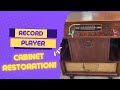 Record Player Cabinet Restoration