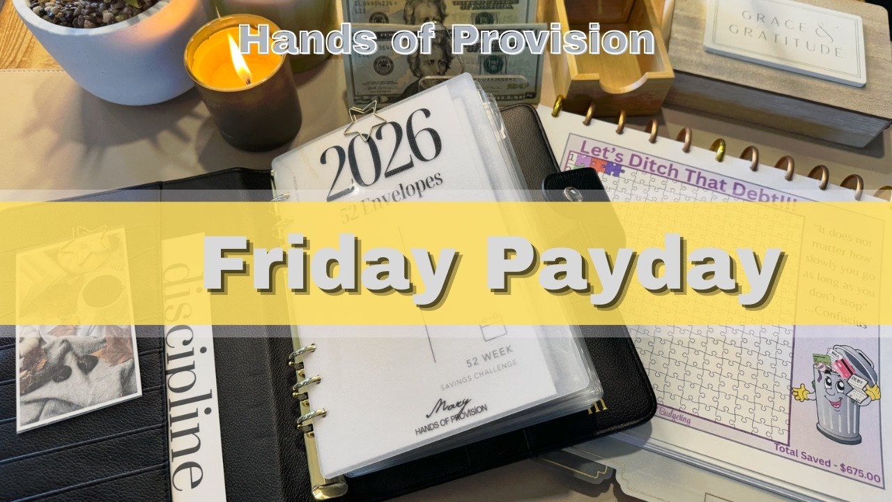 $274 Debt Paid Off! | End of Month Cash Stuffing