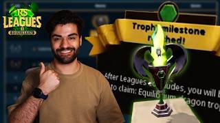 After 6 Days of BLASTING Leagues Tasks.. The Dragon Trophy is MINE! (Leagues Episode 4)