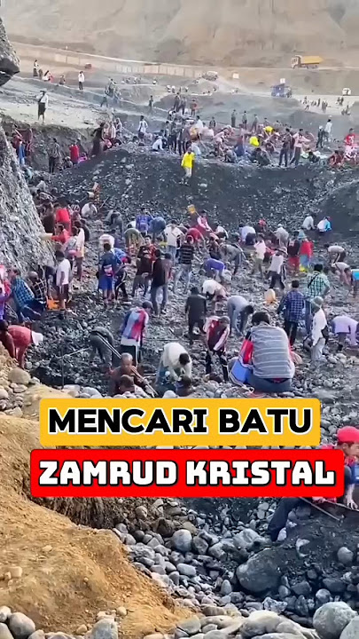 mencari batu zamrud kristal!#viral