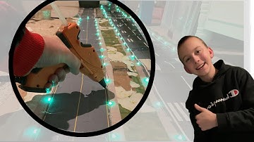 I Added Lights to my Model Airport