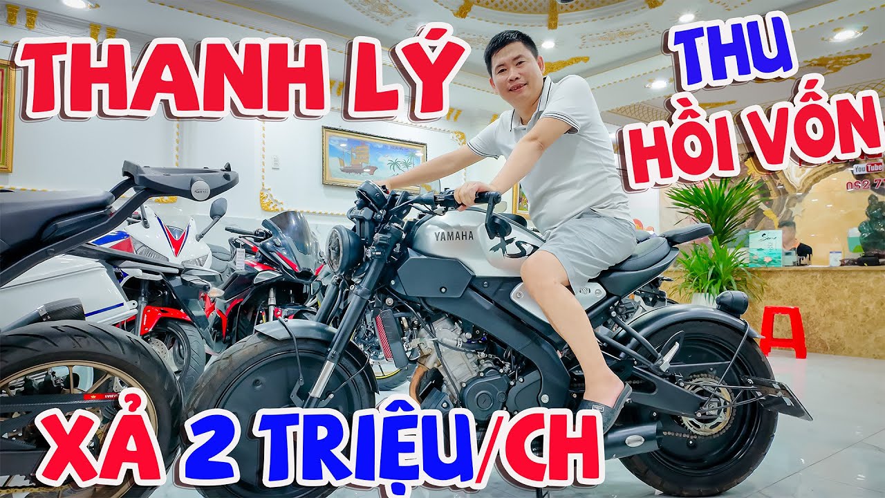 THANH LÝ LÔ XE CÔNG AN PHANTON 200 XSR 155 CB150 TFX150 FZ150 GZ150 CBR GSX BANDIT MSX SỐC 2 TRIỆU
