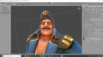 Sea Captain : Unity Blendshapes