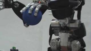 Grasping a ball.