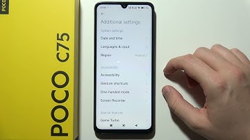 POCO C75: How to Turn On/Off Demo Mode
