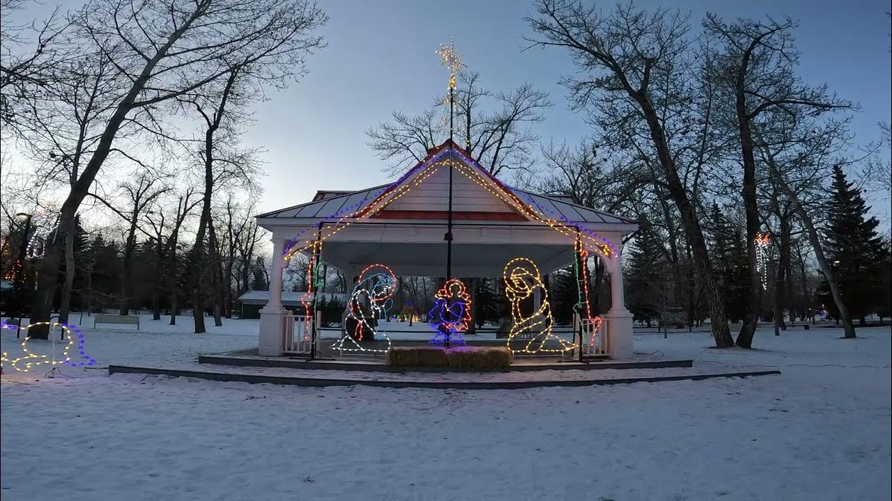 Lane park Christmas light display. YouTube