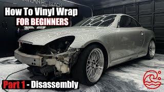 Athlete Statistics How To Disassemble a LEXUS SC430 for a Vinyl Wrap!