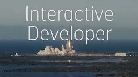 What does an Inmarsat Interactive Developer do?