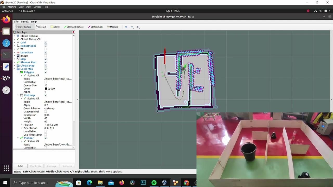 TURTLEBOT3 NAVIGATION - YouTube