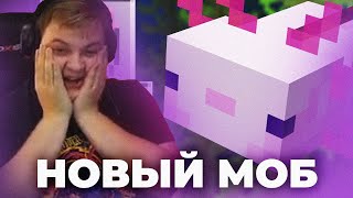 Пятерка Смотрит Новый Снапшот Minecraft 1.17 20w51a || Новый Моб - Аксолотль