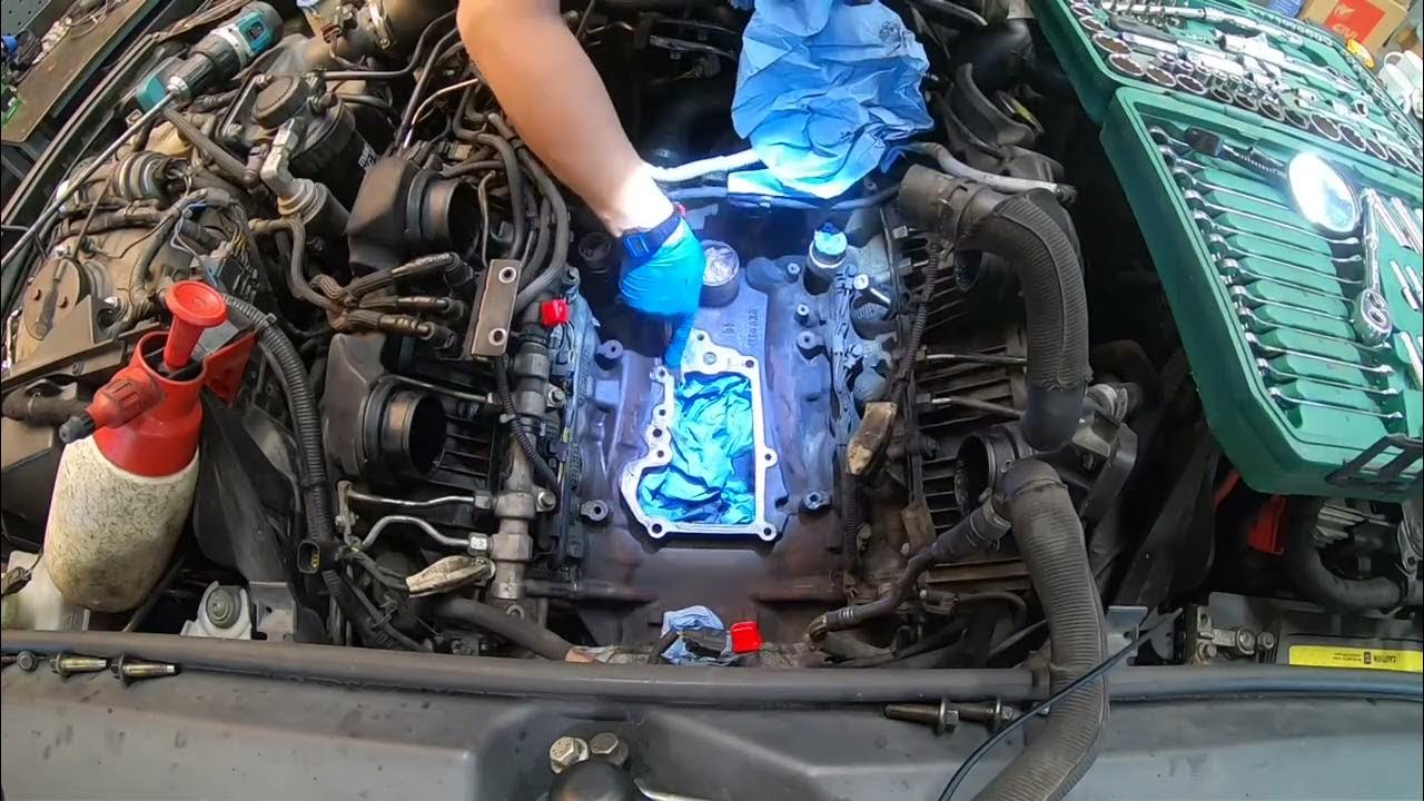 Range Rover l322 4.4 tdv8 egr cooler gaskets leak fix - YouTube