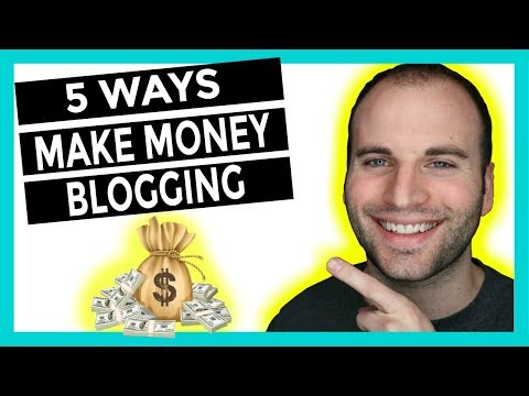 TOP 5 BEST WAYS TO MAKE MONEY BLOGGING FOR BEGINNERS