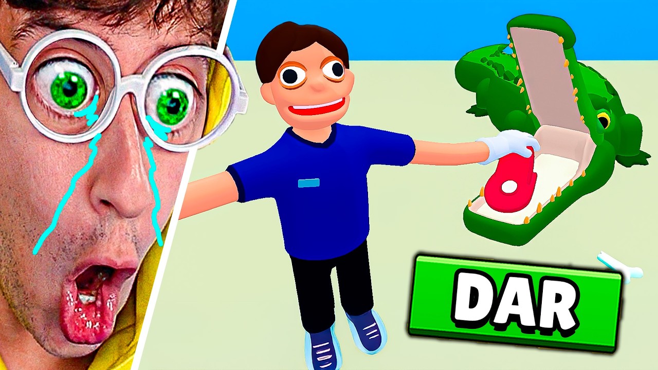 24 HORAS en ZOO de ANIMALES 🥩💀🐊!! (mala idea 😭) - Zoo Happy Animals