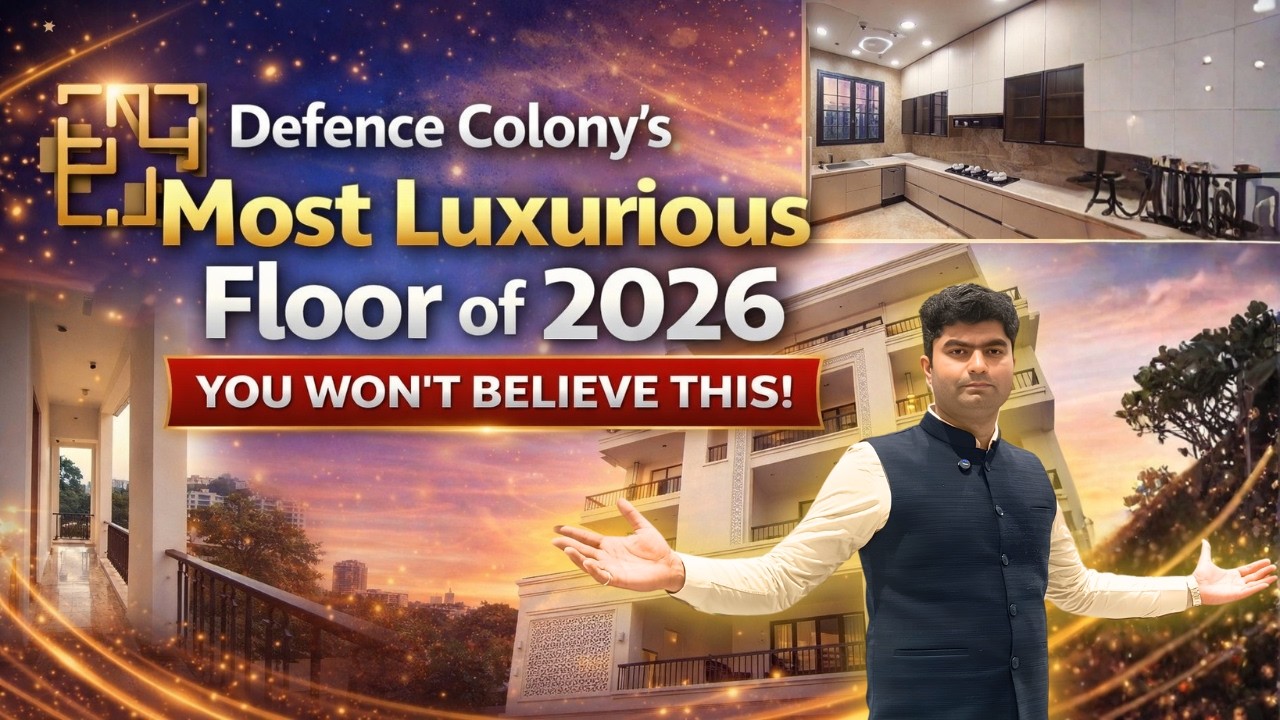 WARNING : You NEED to see this video before buying property in Defence Colony 2026 !
