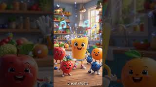 🧃 “I Am Juice | Fruity Vitamin Song” #cartoon #brushyourteethsong #facts