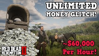 RDR2 BEST UNLIMITED MONEY GLITCH THAT STILL WORKS | $1000 EACH MIN RED DEAD REDEMPTION 2 (STORYMODE)