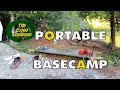 Bushcraft Basecamp - Comfortable and Portable - Vlog #11