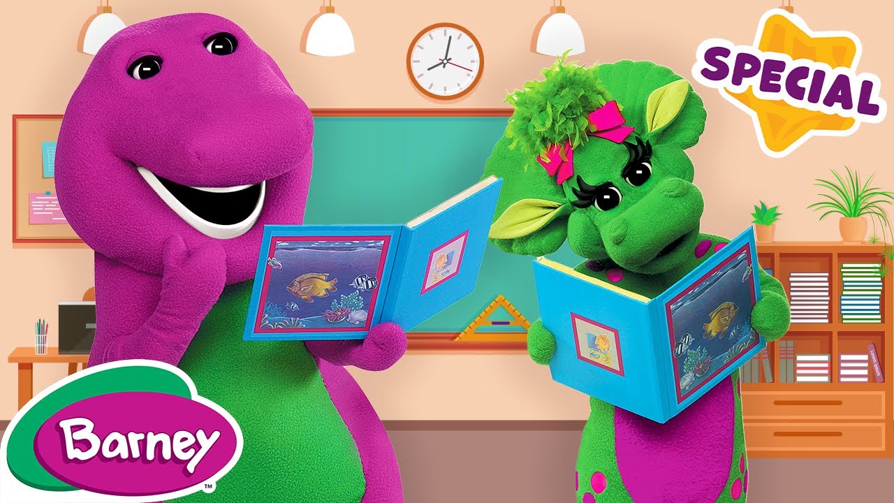 BARNEY  SPECIAL  Lets Play School