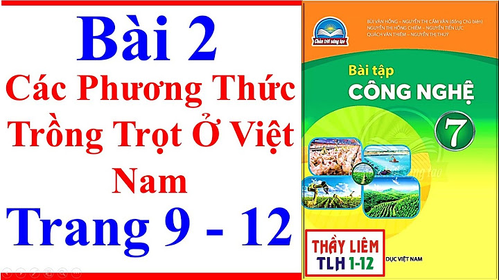 Bài tập công nghệ lớp 7 bài 2 sbt