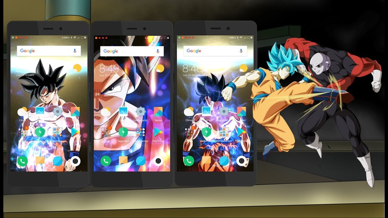 INCREÍBLES Fondos En Movimiento de Goku Limit Breaker para Android! -  YouTube
