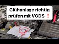 Glühanlage richtig prüfen mit VCDS #diy #carhacks #gmautotechnik #meistermerlo #mechanic