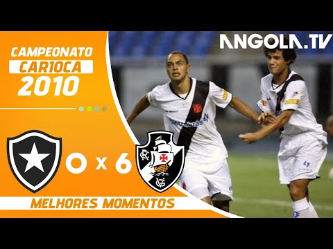 BOTAFOGO 0 X 6 VASCO | MELHORES MOMENTOS | CAMPEONATO CARIOCA 2010 | #fyp