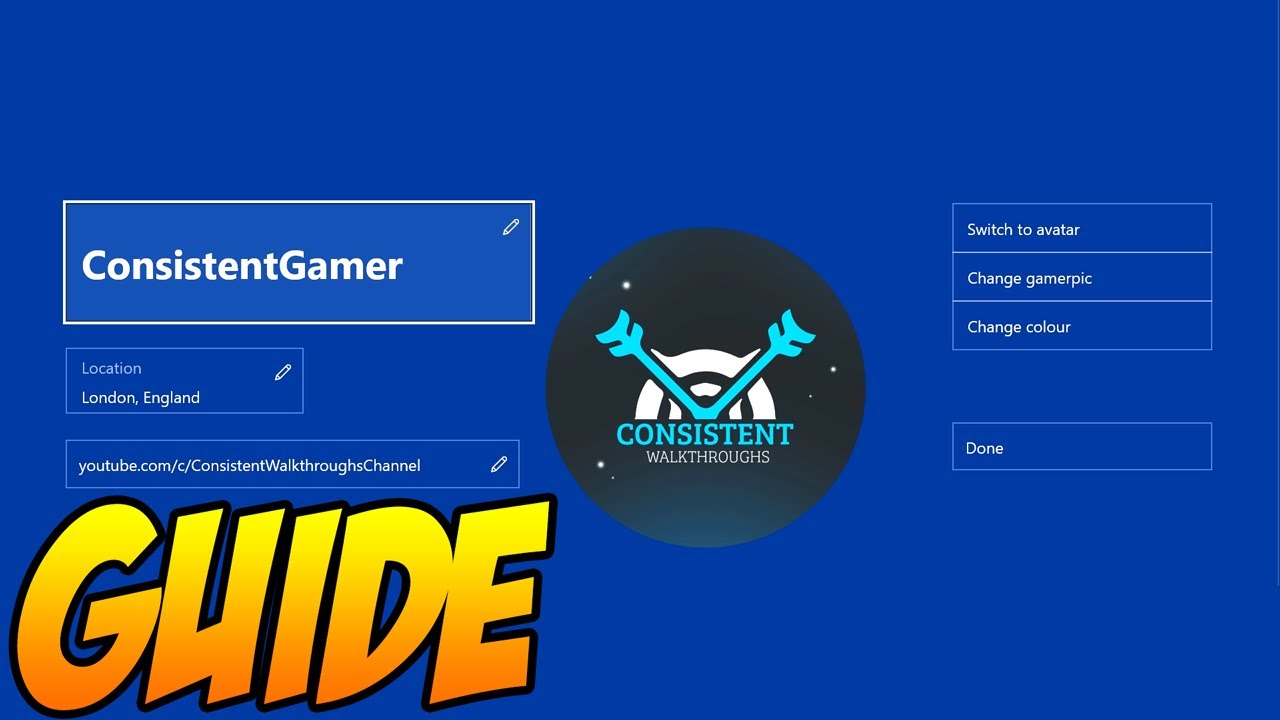 How To Upload A Custom Image As Your GamerPic For Xbox Live Via Xbox One ( XBOX UPDATE HOW TO GUIDE!) - YouTube