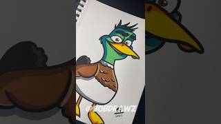 Drawing Mack Mallard From Migration