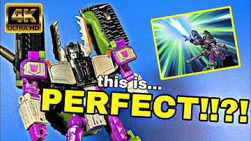Transformers Legacy Armada Megatron is a TRIUMPH! (Toy Review) [4K]