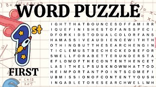 Word Puzzle & Game | 🔍 FIND THE WORD: MATHS Edition! 🧠 | Can You Spot All the Hidden Math Terms? 🏆 screenshot 4