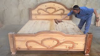 Creative Ideas. Building a Neoclassical Bed With Soft Curves screenshot 4