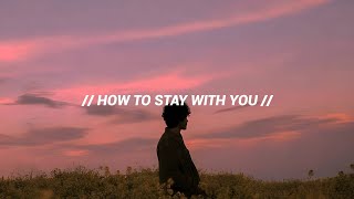 Troye Sivan - How To Stay With You || Sub. Español