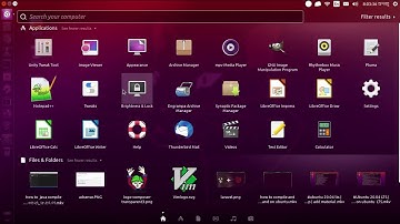 Ubuntu unity desktop features for Ubuntu 20.04 LTS