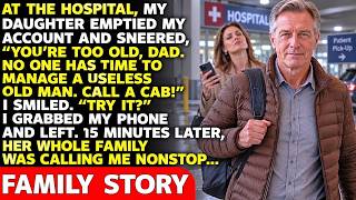 You're Too Old, Dad. Call A Cab. My Daughter Said After Emptying My Account—I Smiled And...