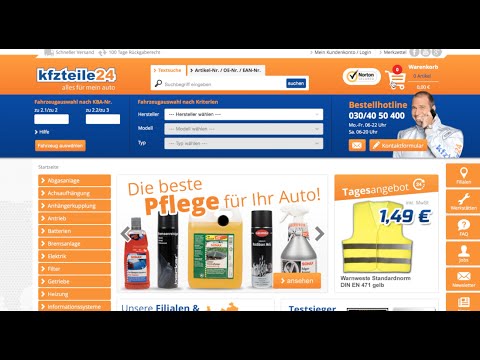 Günstig Autoteile online kaufen kfzteile24