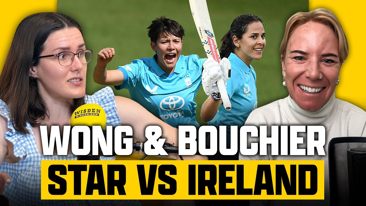 Issy Wong's maiden five-for vs Ireland, England's sparse winter, and Champions Trophy chaos