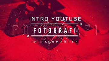 Cara Buat Intro Youtube Teks Sederhana Untuk Pemula Di Kinemaster | Edit Video di Kinemaster