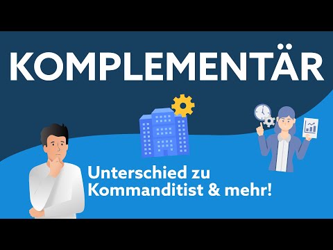 Video: Unterschied Zwischen Komplementär Und Komplementär