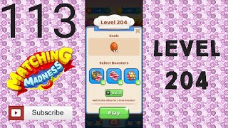 Matching Madness: Match 3 Puzzle games. Level 204 #tinytacticsgames screenshot 3