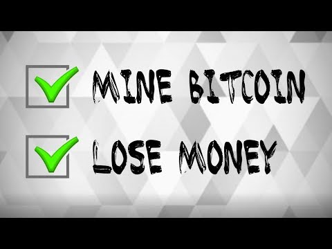 The Difficulty of Mining Bitcoin