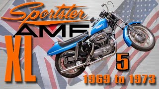 History of the HarleyDavidson Sportster XL  Ep 5: The AMF Era Begins (19691973)