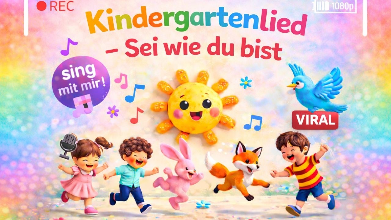 🎵 Kindergartenlieder zum Mitsingen, klatschen und tanzen - Jeden Tag Neue Songs!