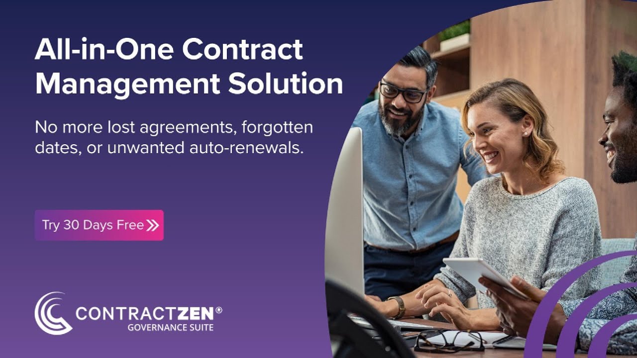 All-in-One Contract Management Solution. - YouTube
