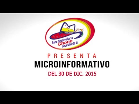 Microinformativo 30 diciembre 2015 