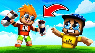 I Stole Jeffy's BODY PARTS In Roblox!