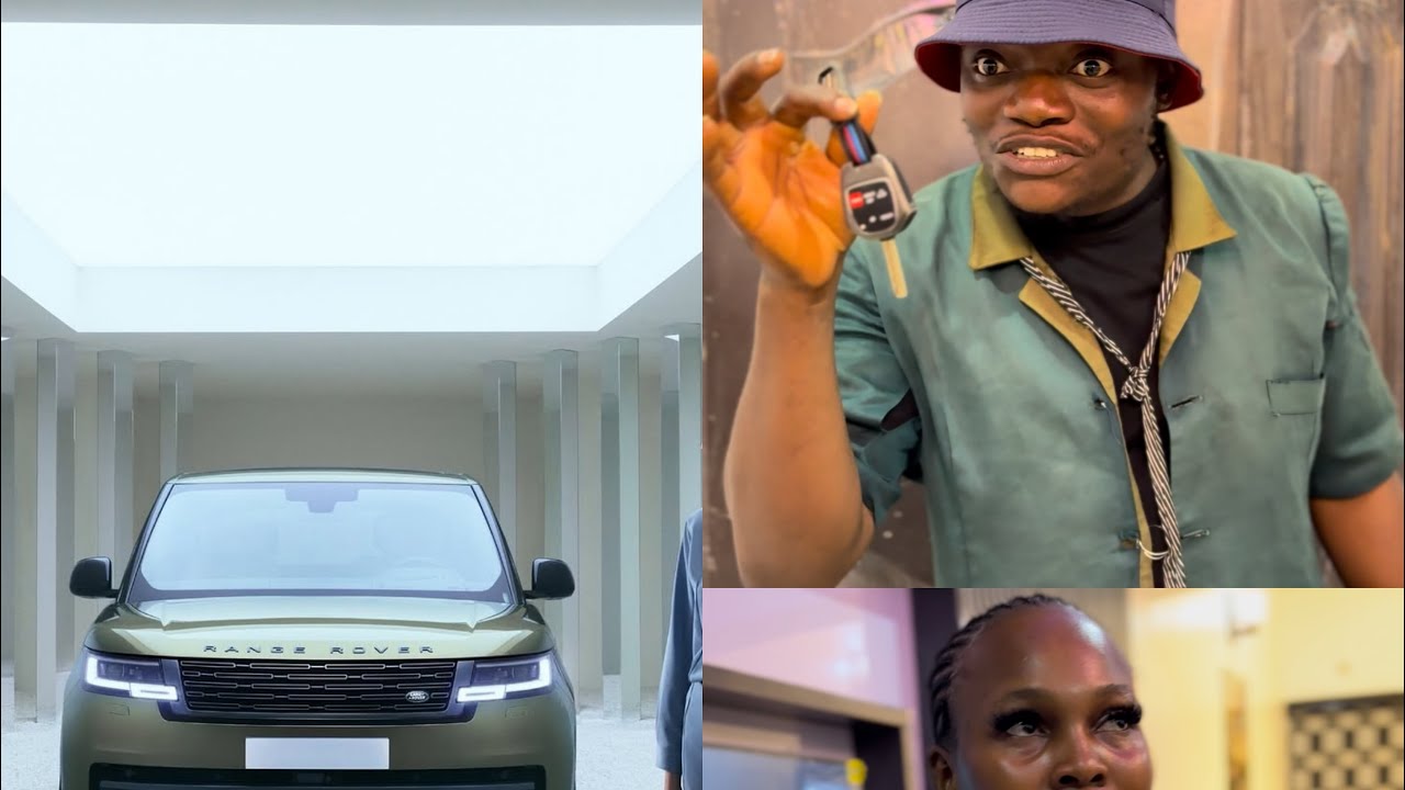 Папи купил своему парню новейший внедорожник Range Rover (подарок на День святого Валентина).