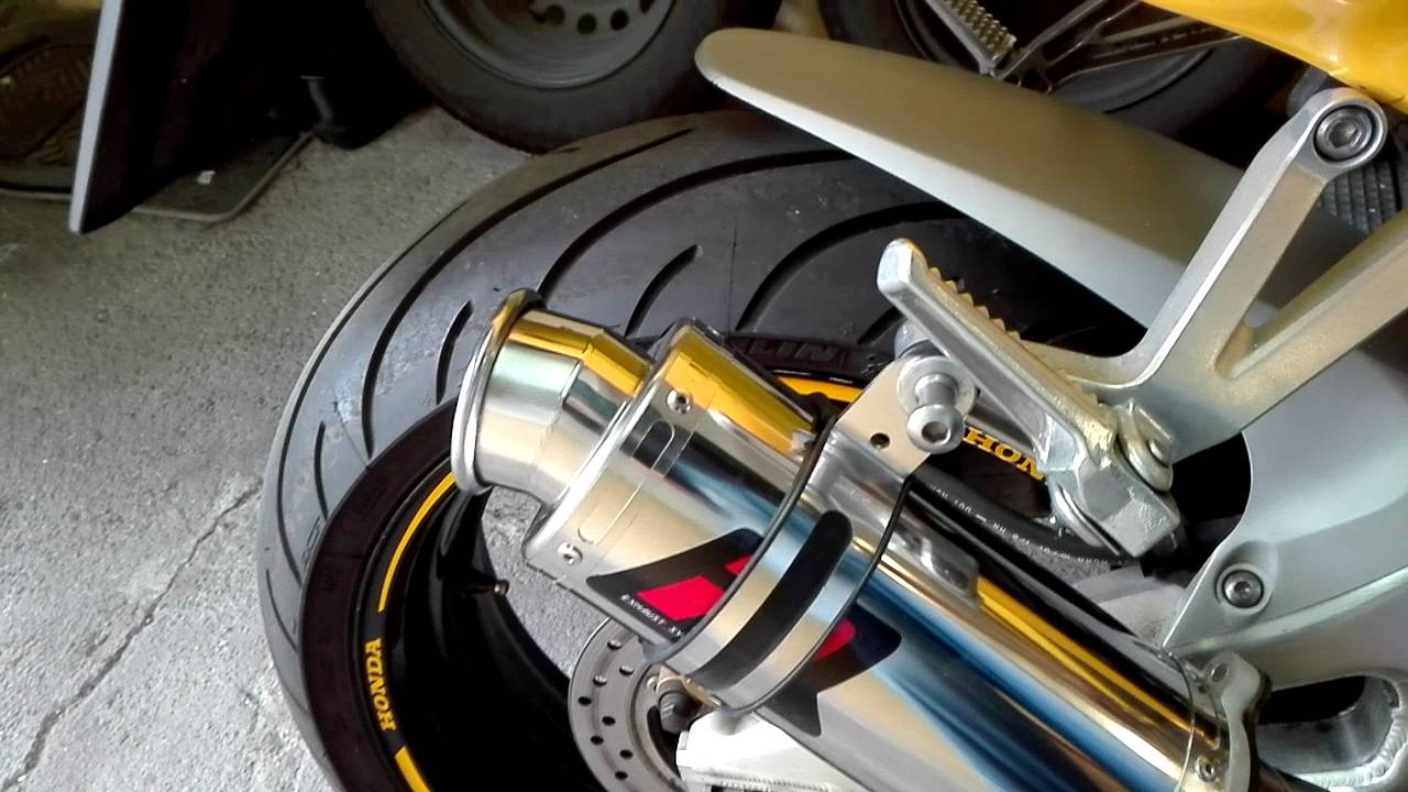 cbr 954 dominator exhaust wydech olo321 2 YouTube