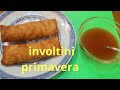 involtini primavera da pro(sfoglia fatto in modo perfetto)